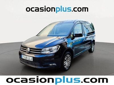 Usado VW Caddy Maxi Trendline 110 CV (80 kW) 2020 Negro Monovolumen