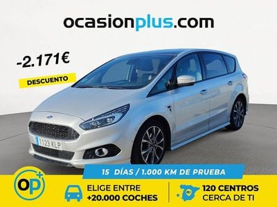 Usado Ford S-MAX ST-Line 180 CV (132 kW) 2018 Gris / plata Monovolumen