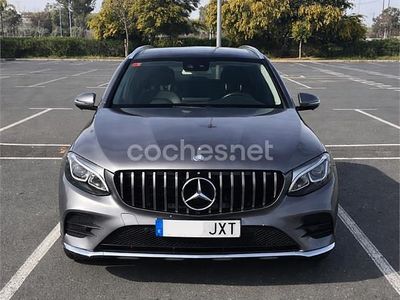 Usado Mercedes GLC220 AMG line 170 CV (125 kW) 2017 Gris / plata SUV