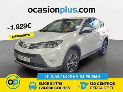 Blanco Usado 2015 Toyota RAV4 Advance SUV | 17.871 € (Precio justo)