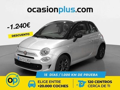 Usado Fiat 500 Connect 70 CV (51 kW) 2021 Gris Descapotable