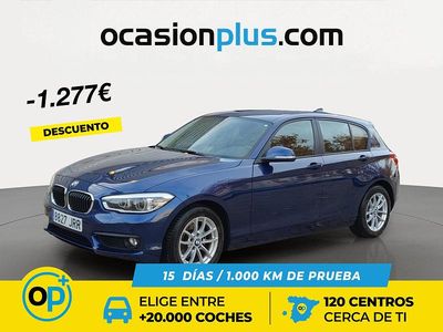 Azul Usado 2016 BMW 116 Utilitario | 15.973 € (Precio justo)