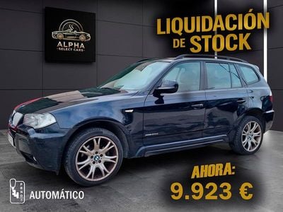 Usado BMW X3 Comfort Edition 177 CV (130 kW) 2009 Azul SUV