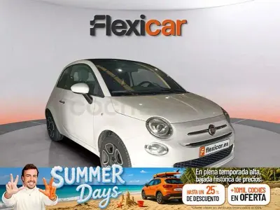 Usado Fiat 500C Club 70 CV (51 kW) 2023 Blanco Descapotable