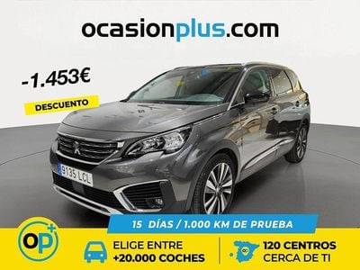 Usado Peugeot 5008 Allure 130 CV (95 kW) 2019 Gris SUV