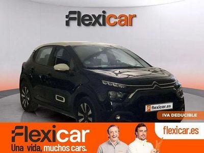 Usado Citroën C3 Feel 83 CV (61 kW) 2022 Negro Berlina