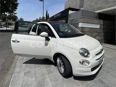 Usado Fiat 500C Lounge 69 CV (50 kW) 2019 Blanco Descapotable