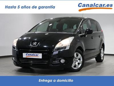 Negro Usado 2012 Peugeot 5008 Active Monovolumen | 8490 € (Precio justo)