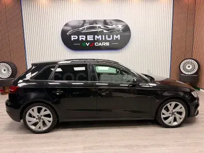 Usado Audi A3 150 CV (110 kW) 2017 Negro Berlina