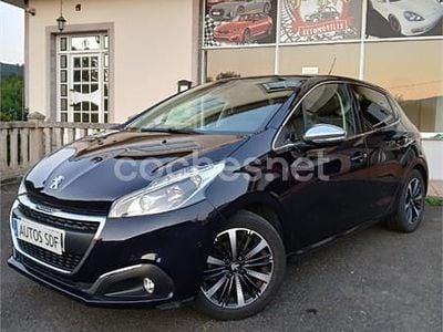Usado Peugeot 208 110 CV (80 kW) 2018 Azul Utilitario