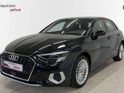 Usado Audi A3 Advanced Plus 116 CV (85 kW) 2023 Negro Berlina