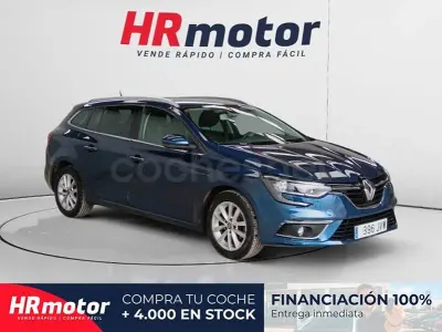 Brugt Renault Mégane GrandTour Intens 100 HK (73 kW) 2016 Blå Stationcar