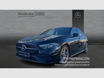 Negro Usado 2025 Mercedes A180 AMG line Berlina | 31.690 € (Buen precio)