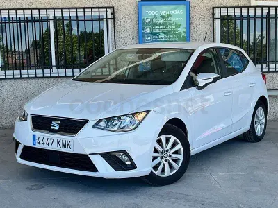 Usado Seat Ibiza Style 90 CV (66 kW) 2018 Blanco Utilitario