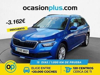 Usado Skoda Kamiq Ambition 110 CV (80 kW) 2024 Azul SUV