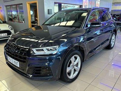 Usado Audi Q5 S-Line 190 CV (139 kW) 2018 Azul SUV