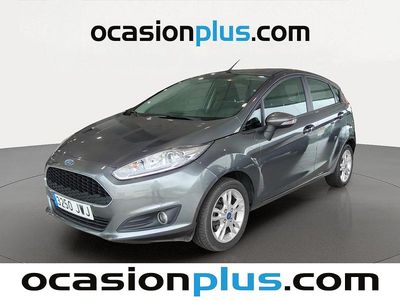 Usado Ford Fiesta Trend 82 CV (60 kW) 2017 Gris Utilitario
