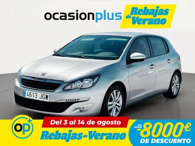 Usado Peugeot 308 Active 116 CV (85 kW) 2015 Gris Utilitario