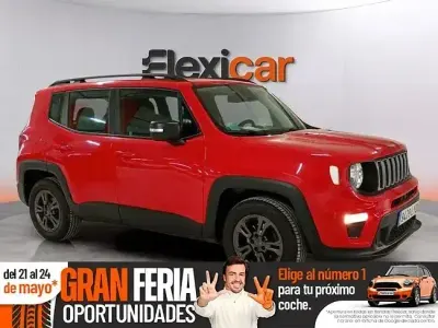 Käytetty Jeep Renegade Longitude 120 HP (88 kW) 2022 Punainen Katumaasturi