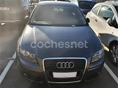 Usado Audi A3 Ambition 140 CV (102 kW) 2007 Gris / plata Utilitario