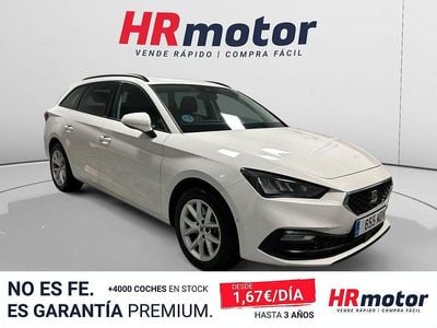 Usado Seat Leon Style 116 CV (85 kW) 2022 Blanco Familiar