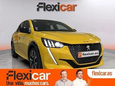 Usado Peugeot 208 GT-line 100 CV (73 kW) 2020 Amarillo Utilitario