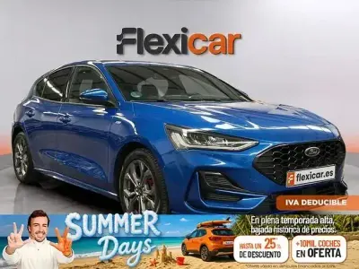 Usado Ford Focus ST-Line 125 CV (91 kW) 2022 Azul Berlina