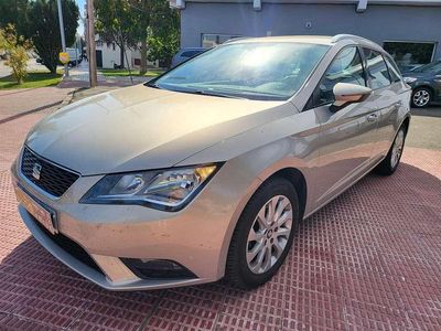 Usado Seat Leon ST Reference 110 CV (80 kW) 2014 Beige Familiar