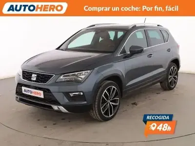 Usado Seat Ateca 4Drive 190 CV (139 kW) 2018 Gris SUV