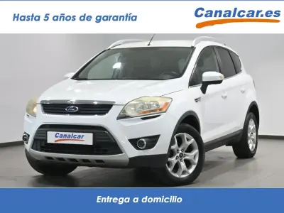 Usado Ford Kuga Trend 136 CV (100 kW) 2009 Blanco SUV
