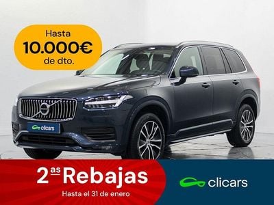 Negro Usado 2021 Volvo XC90 Momentum SUV | 39.190 € (Precio justo)