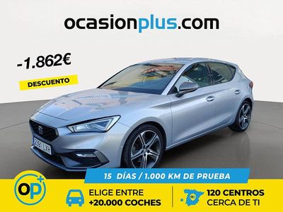 Usado Seat Leon FR 150 CV (110 kW) 2022 Gris