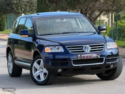 Usado VW Touareg 313 CV (230 kW) 2005 Azul SUV