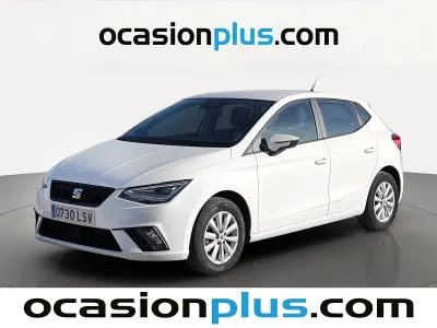 Usado Seat Ibiza Style Plus 90 CV (66 kW) 2021 Blanco Utilitario