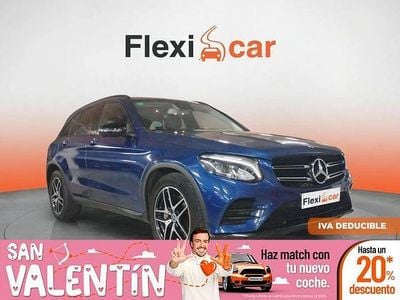 Azul Usado 2019 Mercedes GLC220 SUV | 30.490 € (Precio justo)