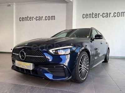 Usado Mercedes C220 200 HP (147 kW) 2022 Azul Carrinha