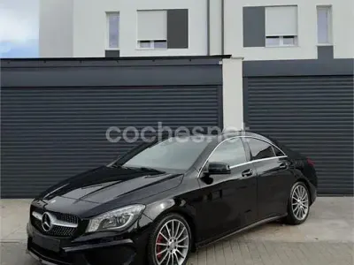 Usado Mercedes CLA200 AMG line 156 CV (114 kW) 2014 Negro Berlina