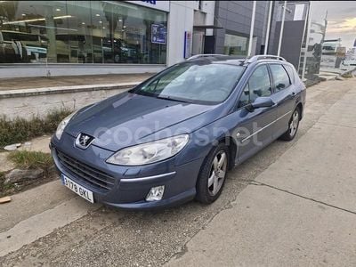 Azul Usado 2009 Peugeot 407 Premium Familiar | 3999 € (Precio justo)