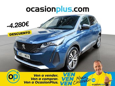 Usado Peugeot 3008 Allure 130 CV (95 kW) 2024 Azul Pickup/Camioneta