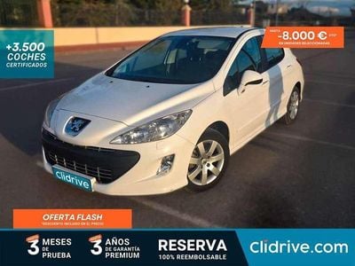 Usado Peugeot 308 110 CV (80 kW) 2010 Blanco Berlina