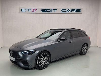 Usado Mercedes C43 AMG 408 CV (300 kW) 2024 Gris / plata Familiar