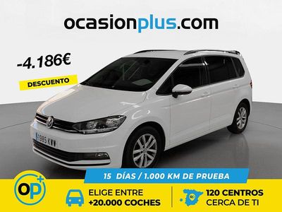 Blanco Usado 2019 VW Touran Business Monovolumen | 18.990 € (Precio justo)