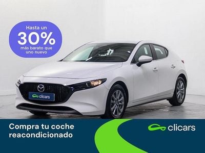 Usado Mazda 3 Prime-Line 140 CV (102 kW) 2025 Blanco Berlina