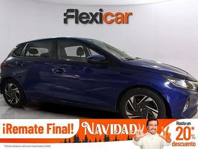 Azul Usado 2021 Hyundai i20 Berlina | 14.490 € (Precio justo)
