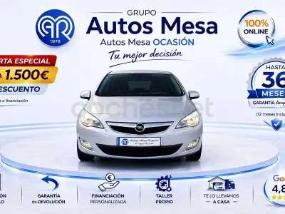 Usado Opel Astra Selective 125 CV (91 kW) 2011 Gris / plata Berlina