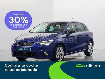 Azul Usado 2021 Seat Ibiza FR Berlina | 12.290 € (Precio justo)