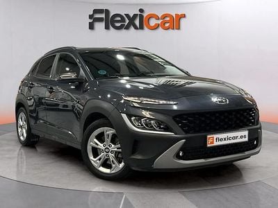Usado Hyundai Kona N Line 120 CV (88 kW) 2022 Gris SUV