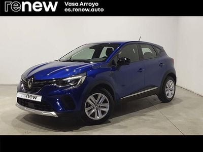 Usado Renault Captur Intens 115 HP (84 kW) 2021 Azul SUV