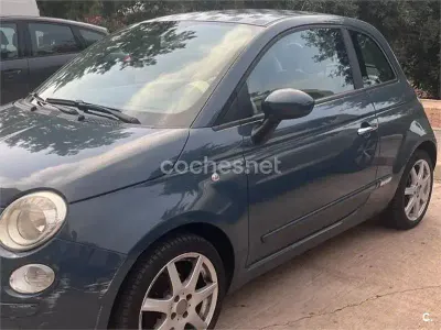 Usado Fiat 500 Pop 69 CV (50 kW) 2008 Azul Berlina