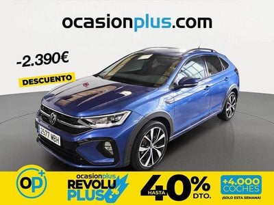 Usado VW Taigo R-line 110 CV (80 kW) 2022 Azul SUV